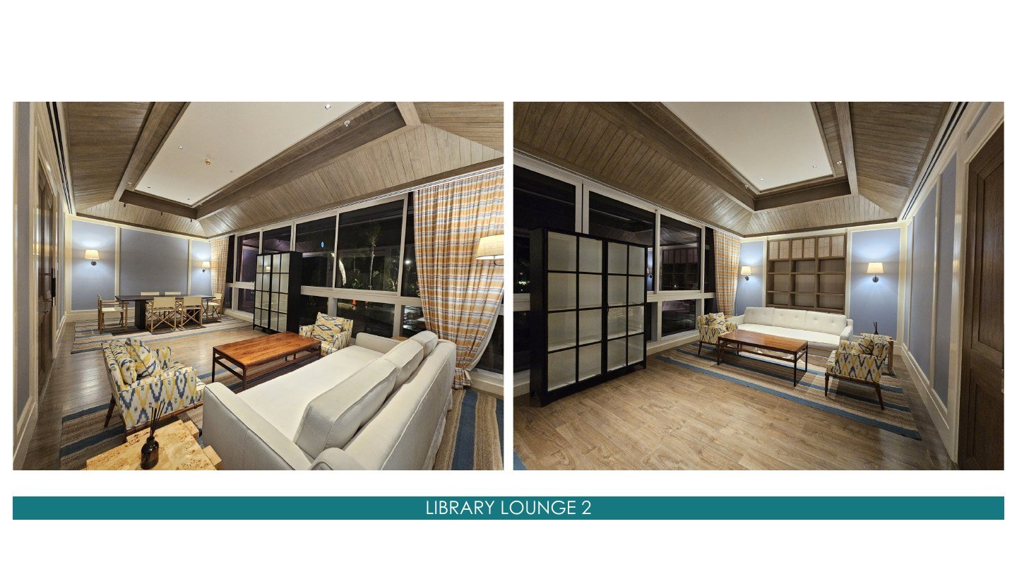 Second library lounge — supplied project photo